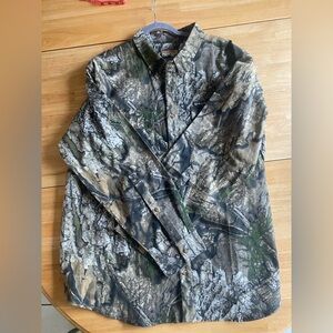 Realtree Camo Button Up Hunting Shirt 3XL Long Sleeve